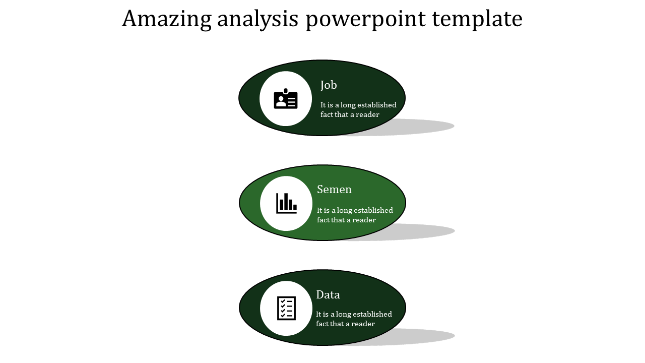 Effective Ways of Analysis PowerPoint Template  Designs